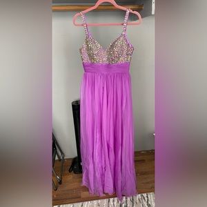 Purple Prom Dress OBO